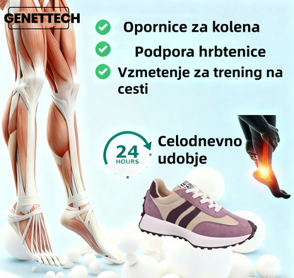 Prosti čas čevlji Genettech® | S širokim prstnim delom za zmanjšanje pritiska na stopala.