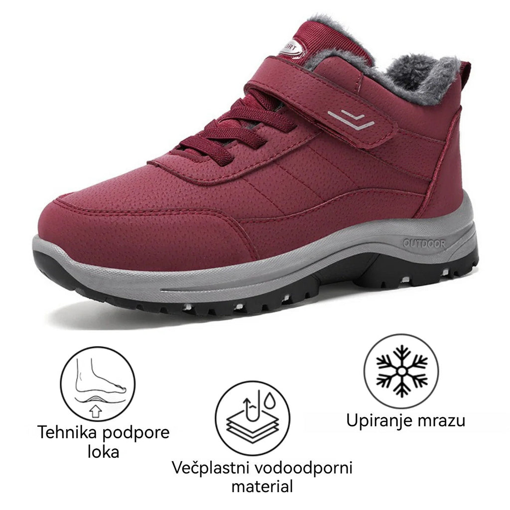 🔥Črni petek: 50 % popust!⏰ - Zimski ortopedski čevlji genettech®, 👞 Nedrseči in topli - Udoben kroj - Ergonomska oblika. (Unisex)