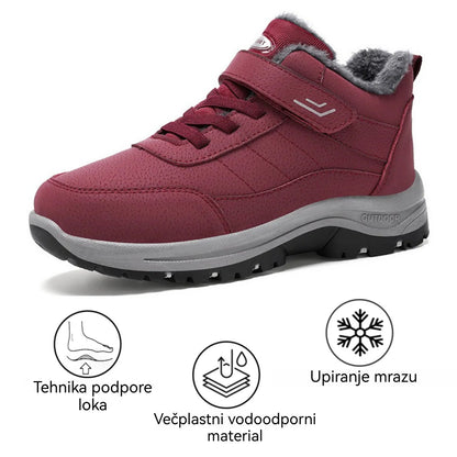 🔥Črni petek: 50 % popust!⏰ - Zimski ortopedski čevlji genettech®, 👞 Nedrseči in topli - Udoben kroj - Ergonomska oblika. (Unisex)