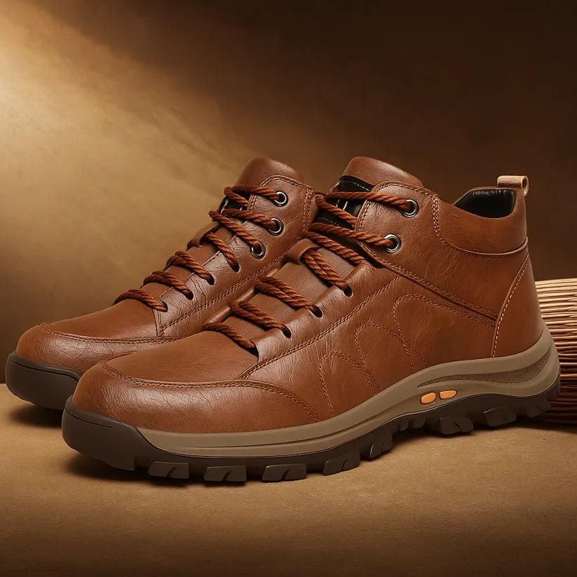 🔥Danes 50 % popusta, ne zamudite!🐂 Moški ortopedski čevlji so izdelani iz visokokakovostnega italijanskega govejega usnja 👞 Lajša bolečine ✅ Udobna hoja