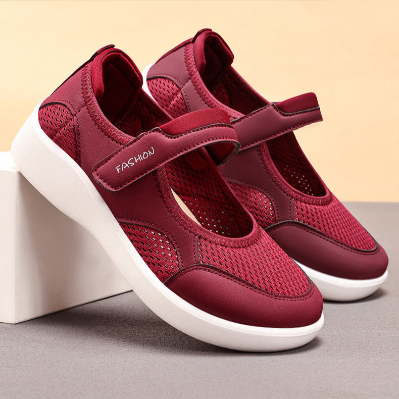 [🔥🔥50 % popust!] Ženski zaščitni sandali z zaprtimi prsti 👟 + bonus ortopedske nogavice 🧦! Udobni za vožnjo na delo, nakupovanje in potovanje ✨, ter za zdravje vaših stopal 🦶!