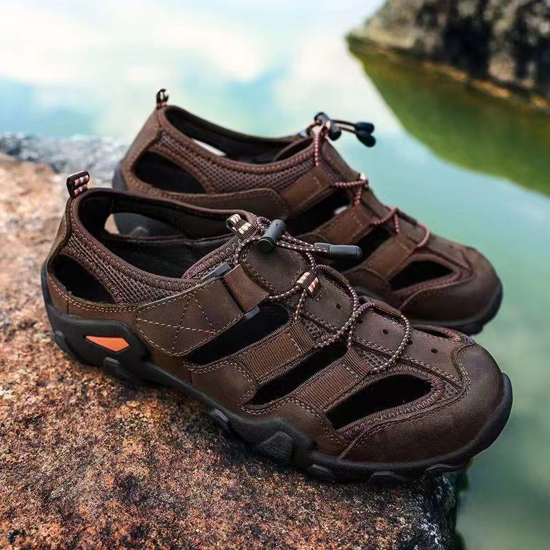 🔥【Nov izdelek na spletu, časovno omejena ponudba: 50 % popusta na prvo naročilo, za drugi artikel polovična cena🎁】Priljubljeni moški ortopedski sandali👞 | Brezplačne ortopedske nogavice🌟Podpora za stopalni lok⚡Lajša bolečine ves dan in vas ohranja v d