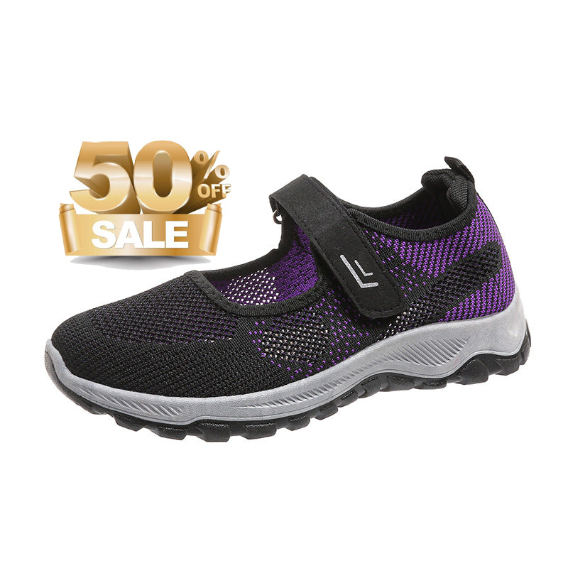[🎁Današnji 50 % popust, ne zamudite brezplačnih ortopedskih nogavic] Ergonomsko oblikovani ortopedski čevlji z zračno blazino, ki se enostavno znebijo bolečin v stopalih 👞Ni treba zavezovati vezalk, enostavno jih je obuvati in sezuvati
