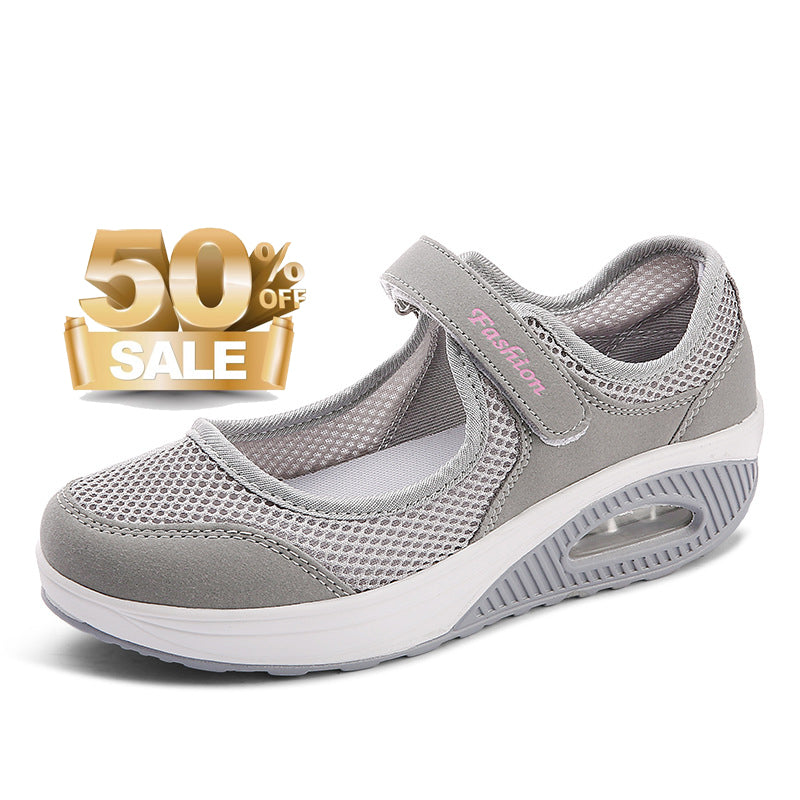 [🎁Današnji 50 % popust, ne zamudite brezplačnih ortopedskih nogavic] Ergonomsko oblikovani ortopedski čevlji z zračno blazino, ki se enostavno znebijo bolečin v stopalih 👞Ni treba zavezovati vezalk, enostavno jih je obuvati in sezuvati
