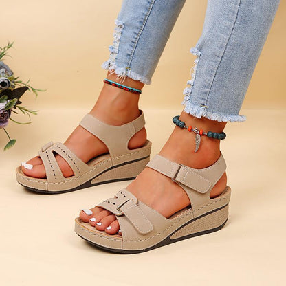 🔥Časovno omejen 50% popust - Poletni ortopedski sandali - Ergonomska oblika ✅100% neboleča hoja