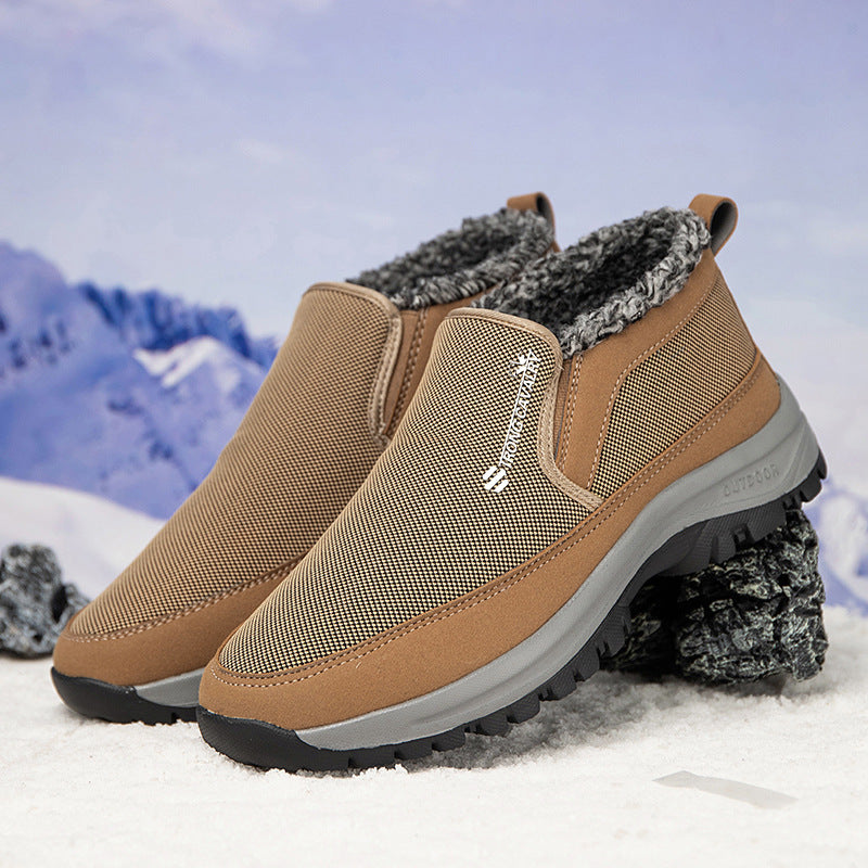 (⏰50 % popust za omejen čas, samo danes🎁) ❄️Udobni italijanski zimski škornji za moške👞Toplini✅Lajšajo bolečine v stopalih