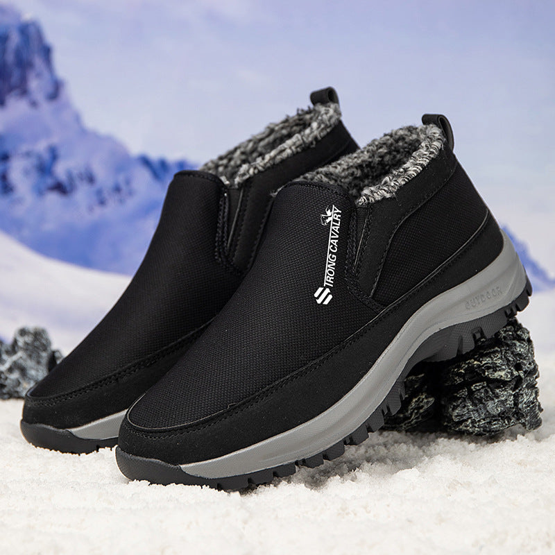 (⏰50 % popust za omejen čas, samo danes🎁) ❄️Udobni italijanski zimski škornji za moške👞Toplini✅Lajšajo bolečine v stopalih