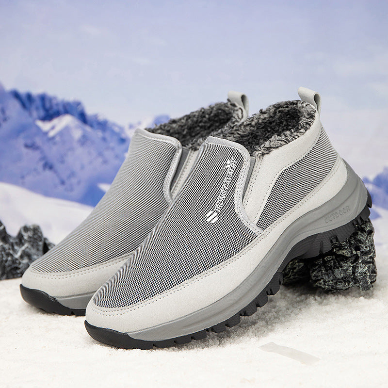 (⏰50 % popust za omejen čas, samo danes🎁) ❄️Udobni italijanski zimski škornji za moške👞Toplini✅Lajšajo bolečine v stopalih