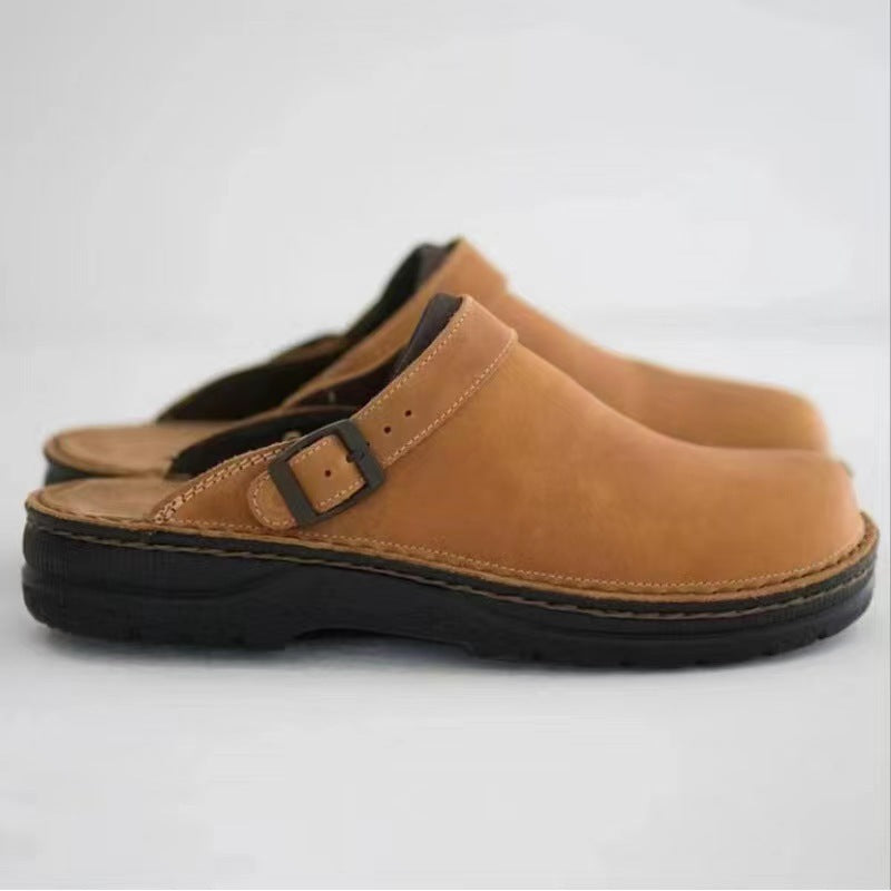 🔥Današnja ponudba👞Moški usnjeni copati za prosti čas