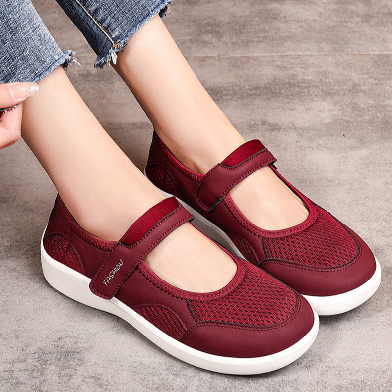 [🔥🔥50 % popust!] Ženski zaščitni sandali z zaprtimi prsti 👟 + bonus ortopedske nogavice 🧦! Udobni za vožnjo na delo, nakupovanje in potovanje ✨, ter za zdravje vaših stopal 🦶!