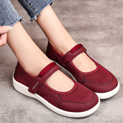 [🔥🔥50 % popust!] Ženski zaščitni sandali z zaprtimi prsti 👟 + bonus ortopedske nogavice 🧦! Udobni za vožnjo na delo, nakupovanje in potovanje ✨, ter za zdravje vaših stopal 🦶!