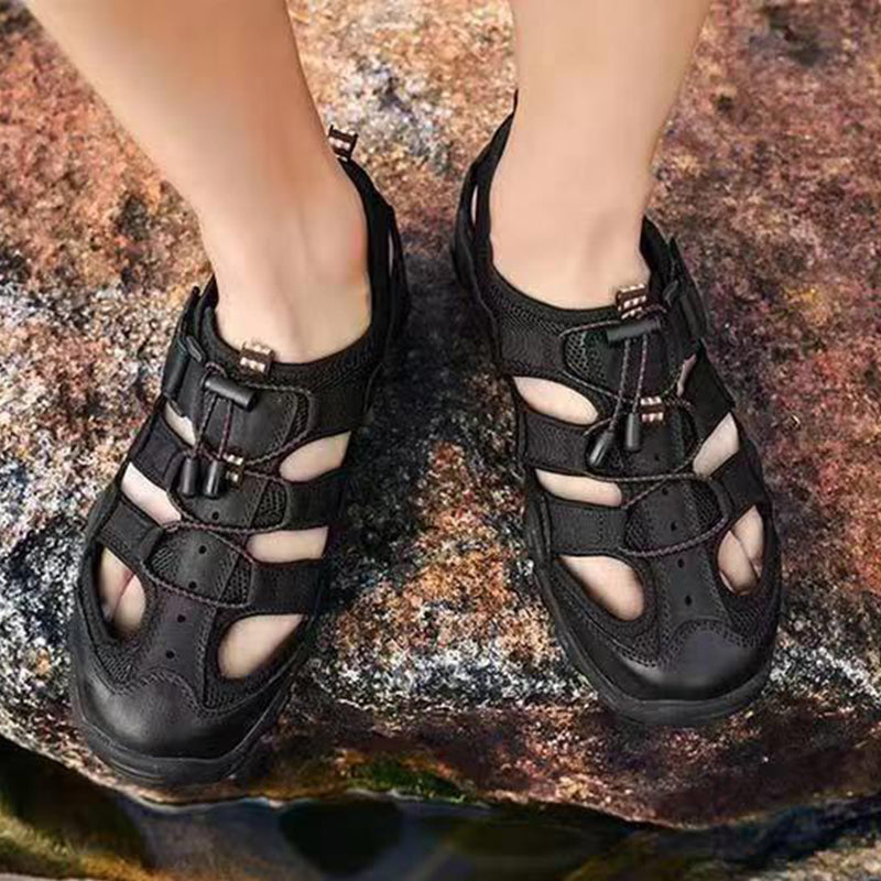 🔥【Nov izdelek na spletu, časovno omejena ponudba: 50 % popusta na prvo naročilo, za drugi artikel polovična cena🎁】Priljubljeni moški ortopedski sandali👞 | Brezplačne ortopedske nogavice🌟Podpora za stopalni lok⚡Lajša bolečine ves dan in vas ohranja v d