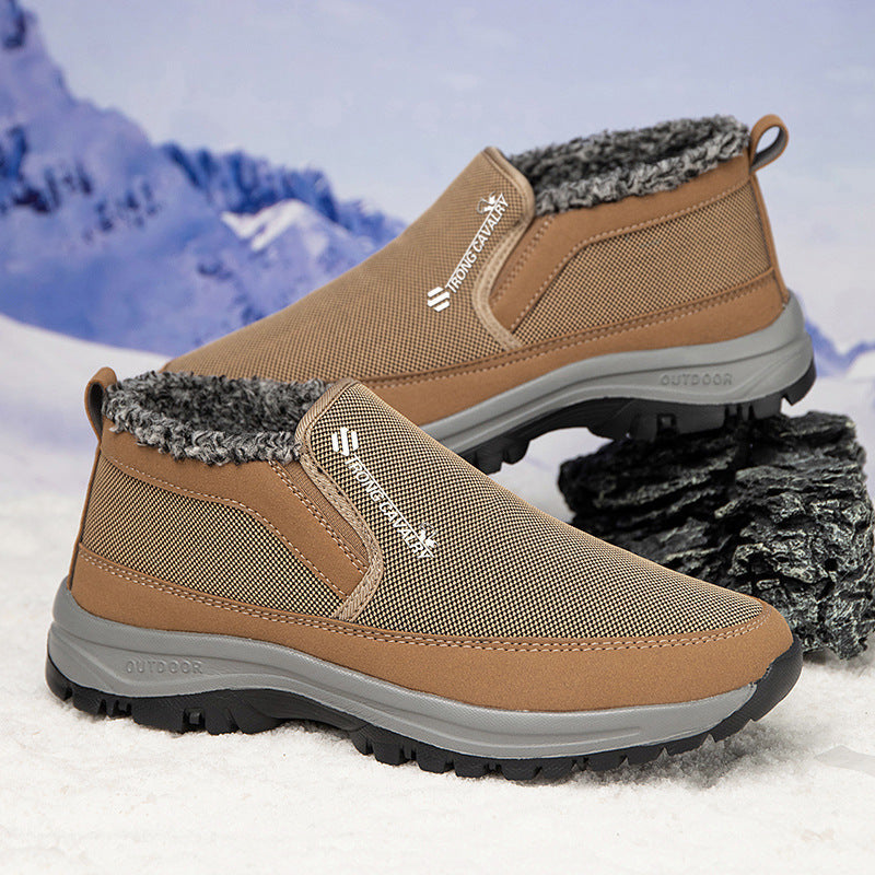 (⏰50 % popust za omejen čas, samo danes🎁) ❄️Udobni italijanski zimski škornji za moške👞Toplini✅Lajšajo bolečine v stopalih