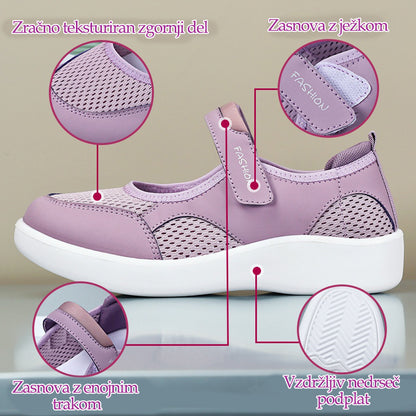[🔥🔥50 % popust!] Ženski zaščitni sandali z zaprtimi prsti 👟 + bonus ortopedske nogavice 🧦! Udobni za vožnjo na delo, nakupovanje in potovanje ✨, ter za zdravje vaših stopal 🦶!