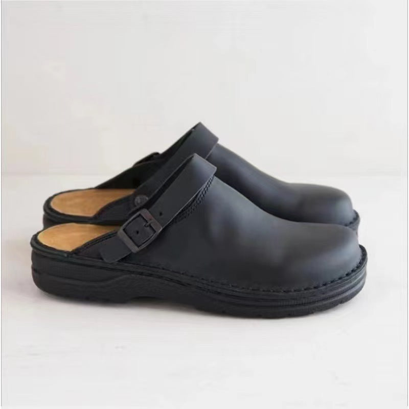 🔥Današnja ponudba👞Moški usnjeni copati za prosti čas