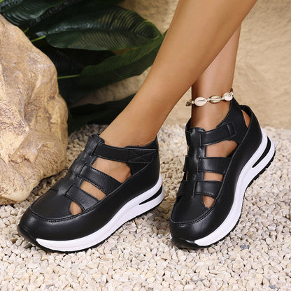 Modni sandali👡, široki in udobni, nedrseča oblika, prihranijo vam težave z zavezovanjem vezalk. Ne dovolite, da vam vezalke pokvarijo dobro voljo! 🌼50 % popust danes, brezplačne udobne nogavice🧦