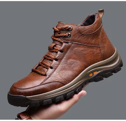 🔥Danes 50 % popusta, ne zamudite!🐂 Moški ortopedski čevlji so izdelani iz visokokakovostnega italijanskega govejega usnja 👞 Lajša bolečine ✅ Udobna hoja