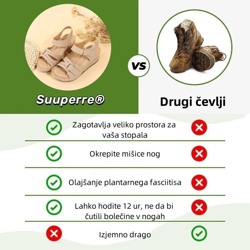 🔥Časno omejen 50 % popust! Poletni ortopedski sandali, ergonomsko oblikovani, udobni in zračni, lajšajo bolečine.✅
