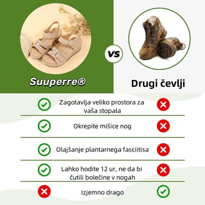 🔥Časno omejen 50 % popust! Poletni ortopedski sandali, ergonomsko oblikovani, udobni in zračni, lajšajo bolečine.✅