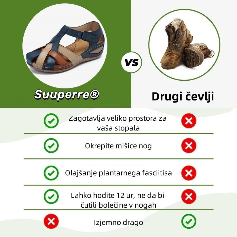 🔥Časno omejen 50 % popust! Poletni ortopedski sandali, ergonomsko oblikovani za udobje in lajšanje bolečin✅
