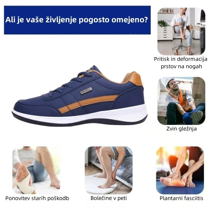 Genettech® – Ergonomsko oblikovani medicinski ortopedski čevlji, ki lajšajo bolečine v hrbtu, sklepih in nogah.