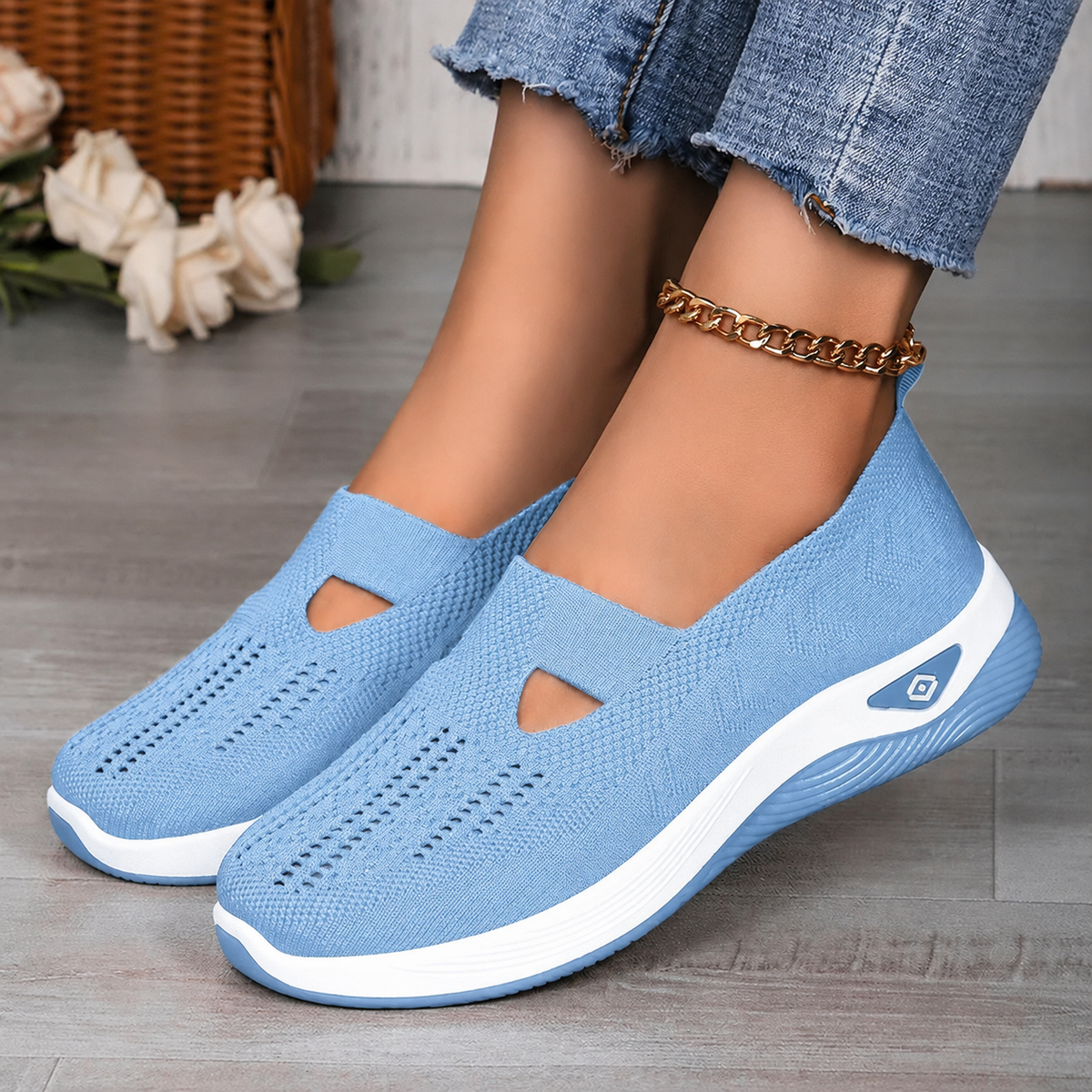 ⏰ Zadnji dan! 50 % popusta 👟 Ergonomski poletni ortopedski čevlji | Zračni in lahki ✅ Lajša bolečine v stopalih | Enostavno obuvanje in sezuvanje