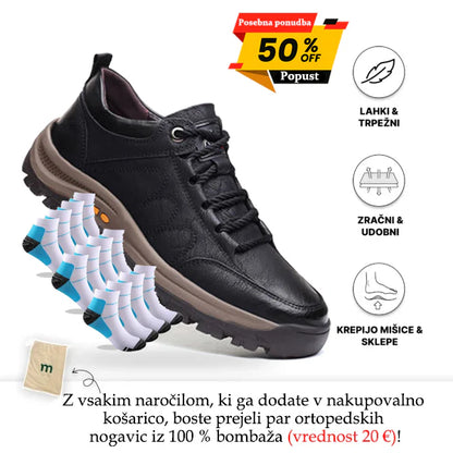 【🎁Danes 50 % popusta, naročite in prejmite brezplačne ortopedske nogavice】 Ergonomsko oblikovani ortopedski čevlji - lajšajo bolečine v sklepih 👞 Zmanjšujejo pritisk pri hoji