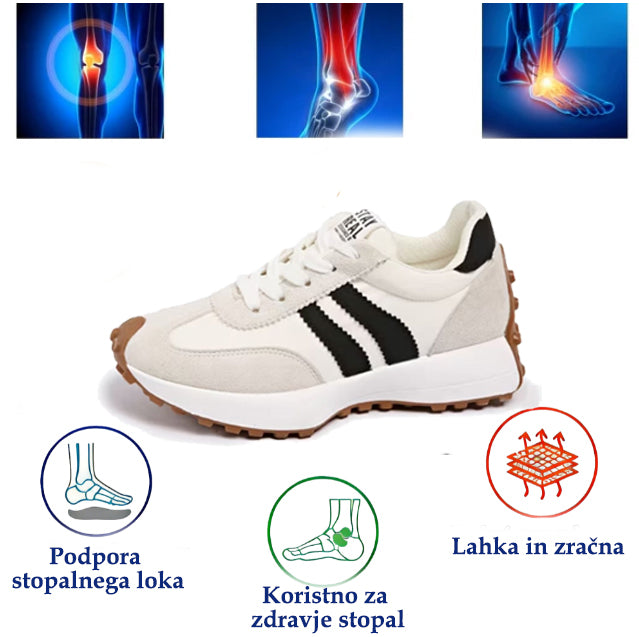 Prosti čas čevlji Genettech® | S širokim prstnim delom za zmanjšanje pritiska na stopala.