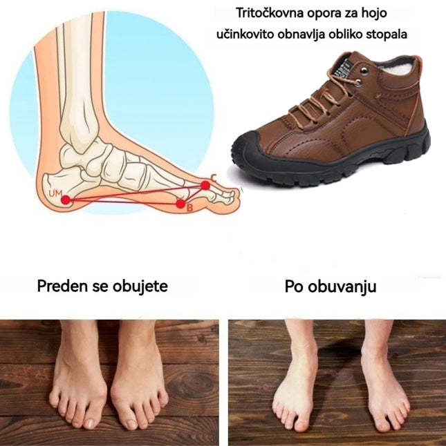 🔥🔥Razprodaja za črni petek: 50 % popusta na zimske ortopedske čevlje za lajšanje nelagodja v nogah🥾 - vključene so brezplačne ortopedske nogavice🧦
