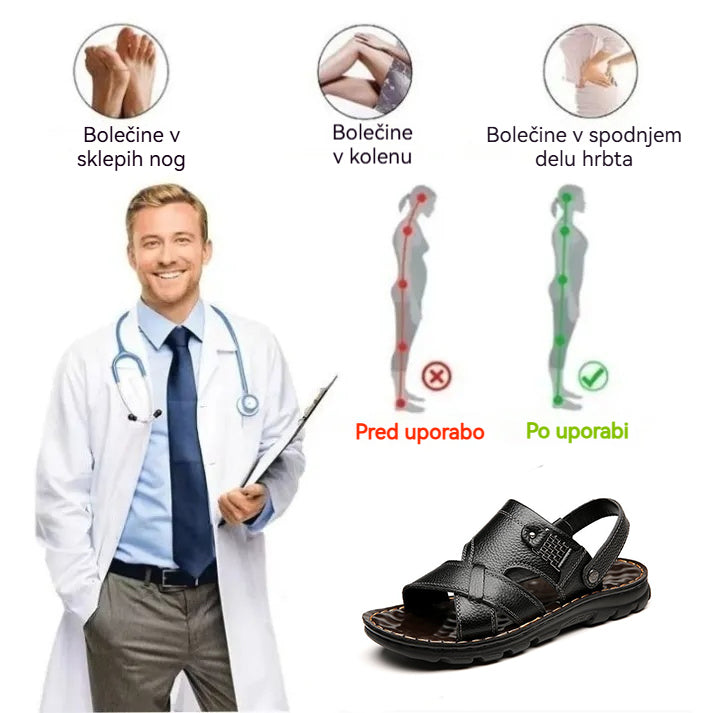 [🎁Današnji časovno omejen 50% popust - ne zamudite] 💓 Ergonomski ortopedski sandali z ortopedskimi nogavicami - hoja brez bolečin 👞 Olajšajte si hojo✨