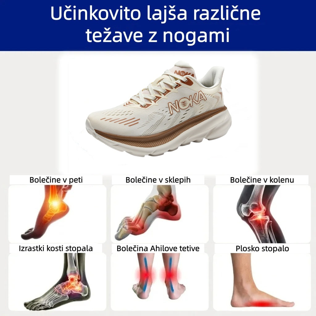 🔥Zadnji dan! Polovična cena! ⏰ Luksuzni ortopedski čevlji, ergonomsko oblikovani ✅ Mehki, udobni in z odlično oporo 🦶 - Učinkovito lajšajo bolečine v stopalih