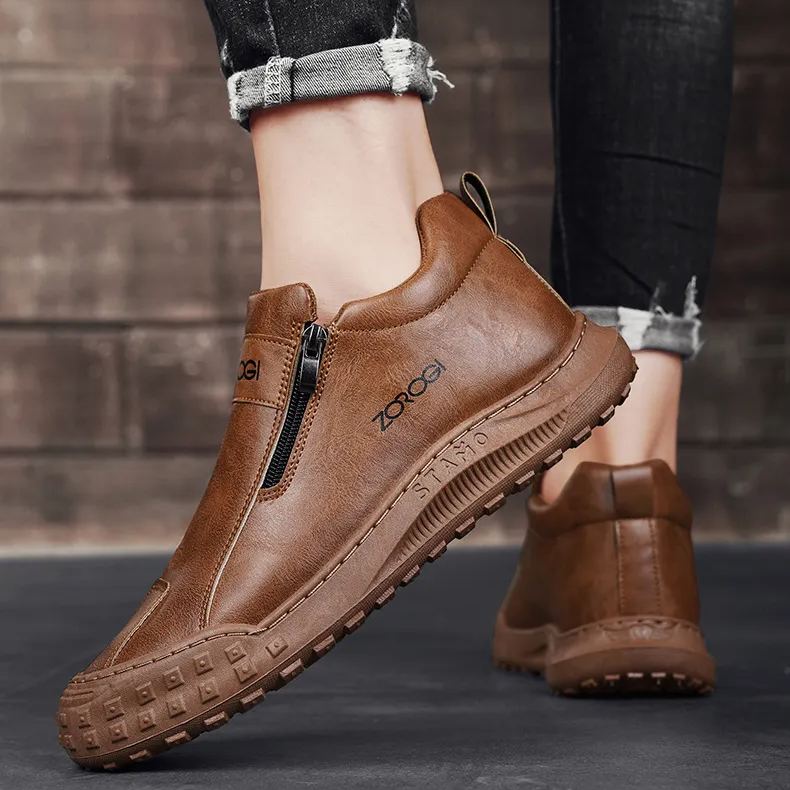 ⏰50 % popust samo danes 👞 Izdelano iz visokokakovostnega govejega usnja, udobno za celodnevno hojo