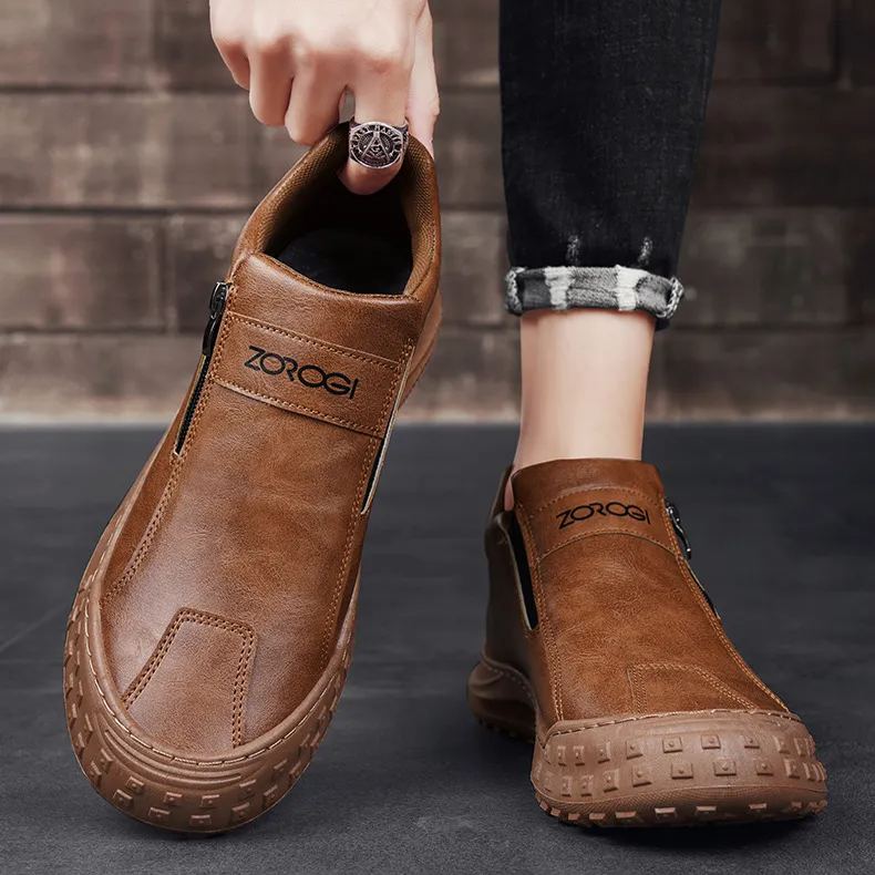 ⏰50 % popust samo danes 👞 Izdelano iz visokokakovostnega govejega usnja, udobno za celodnevno hojo