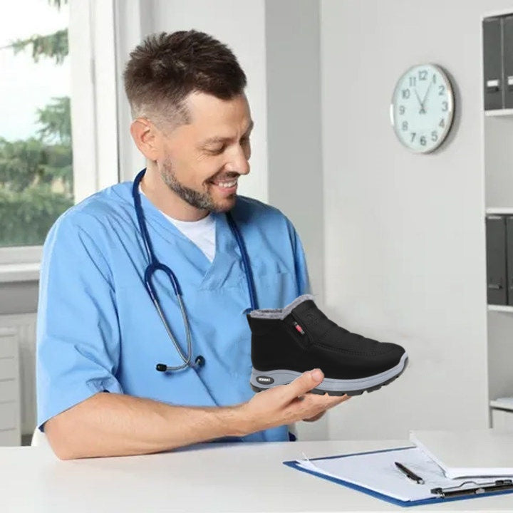 genettech® - Ergonomski zimski ortopedski čevlji za bolečine v stopalih, kolenih in hrbtu - Unisex