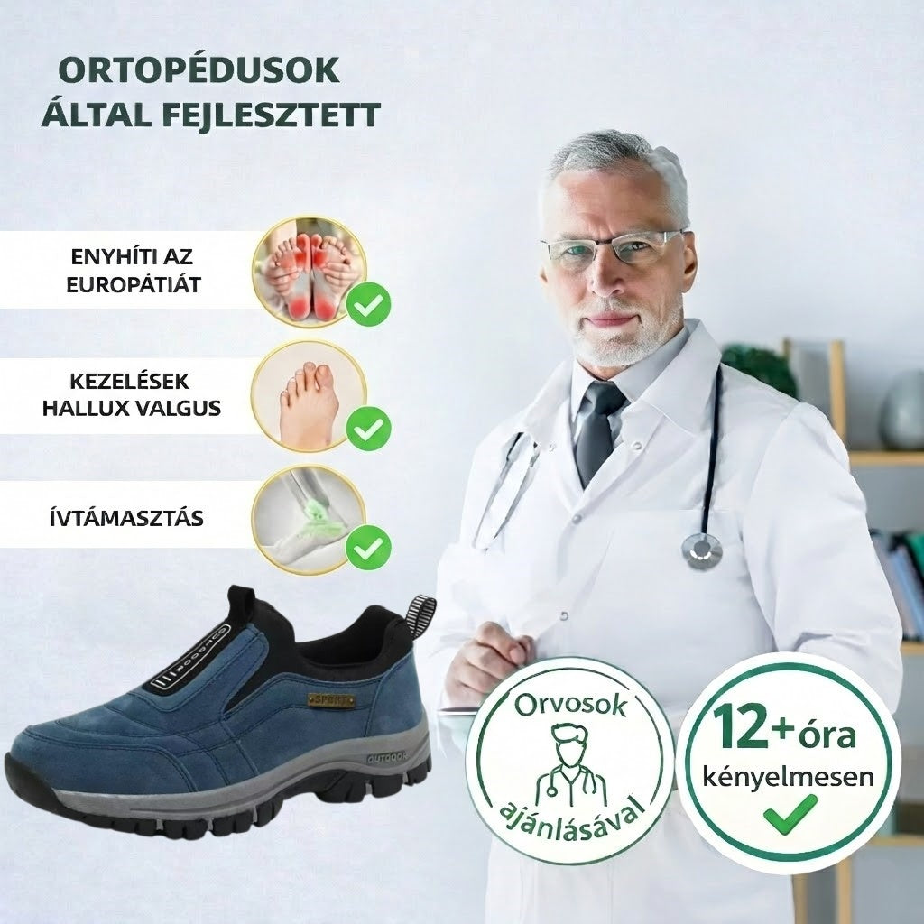 🎁Posebna ponudba, izkoristite 50 % popusta! Moški ročno šivani ortopedski semiš čevlji 🦶 Opora za stopalni lok za lajšanje bolečin. 💧 Vodoodporni in nedrseči.