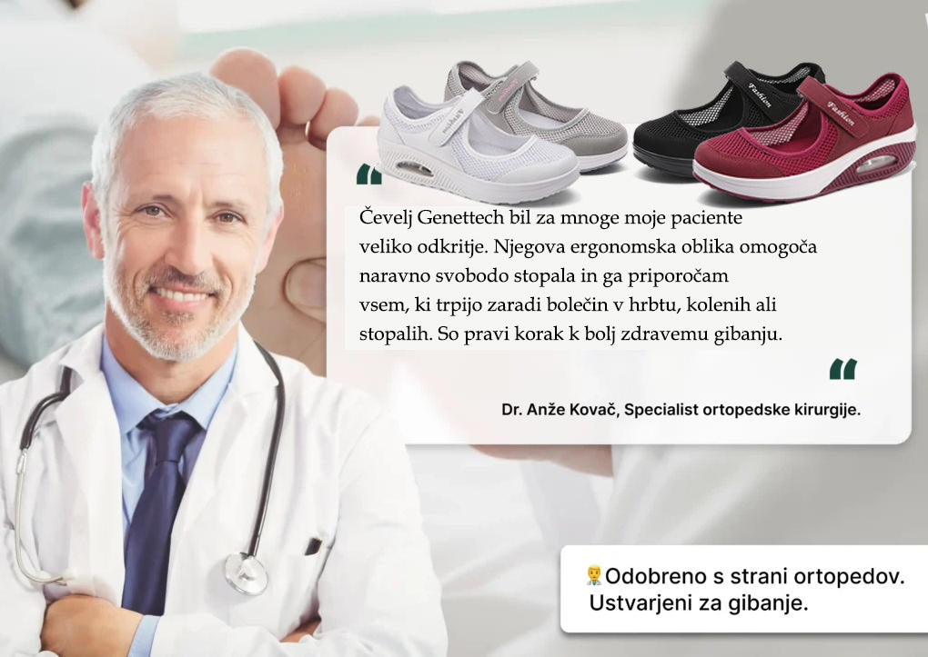[🎁Današnji 50 % popust, ne zamudite] Ergonomsko oblikovani ortopedski čevlji z zračno blazino, ki se zlahka znebijo bolečin v stopalih👞