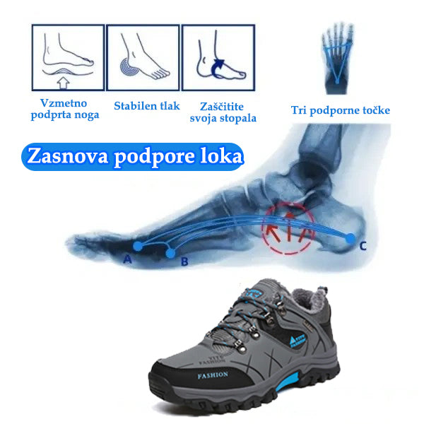 🔥🚨Časovno omejen popust 65 % - Zadnji dan!! Mehki in udobni pohodni čevlji iz prave volne in uvoženega vrhunskega italijanskega usnja (opora za stopalni lok - olajša hojo)